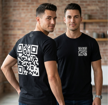 Customize QR Code Tee
