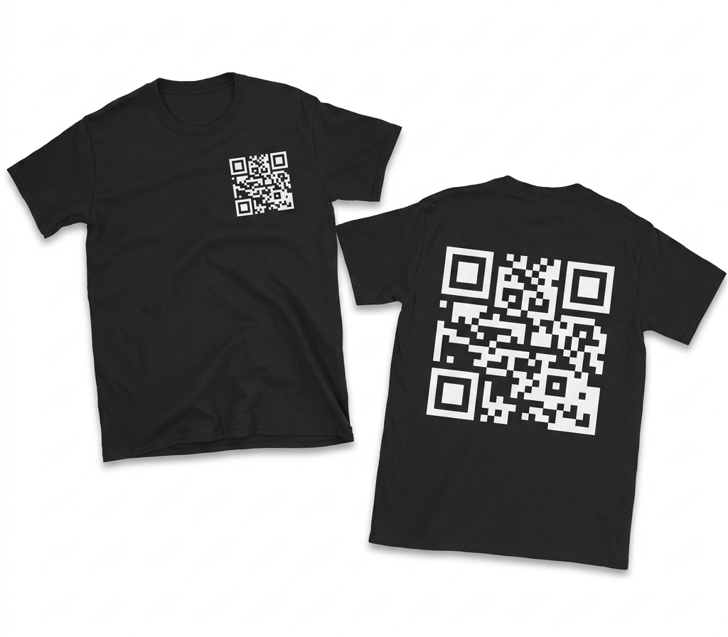 Customize QR Code Tee